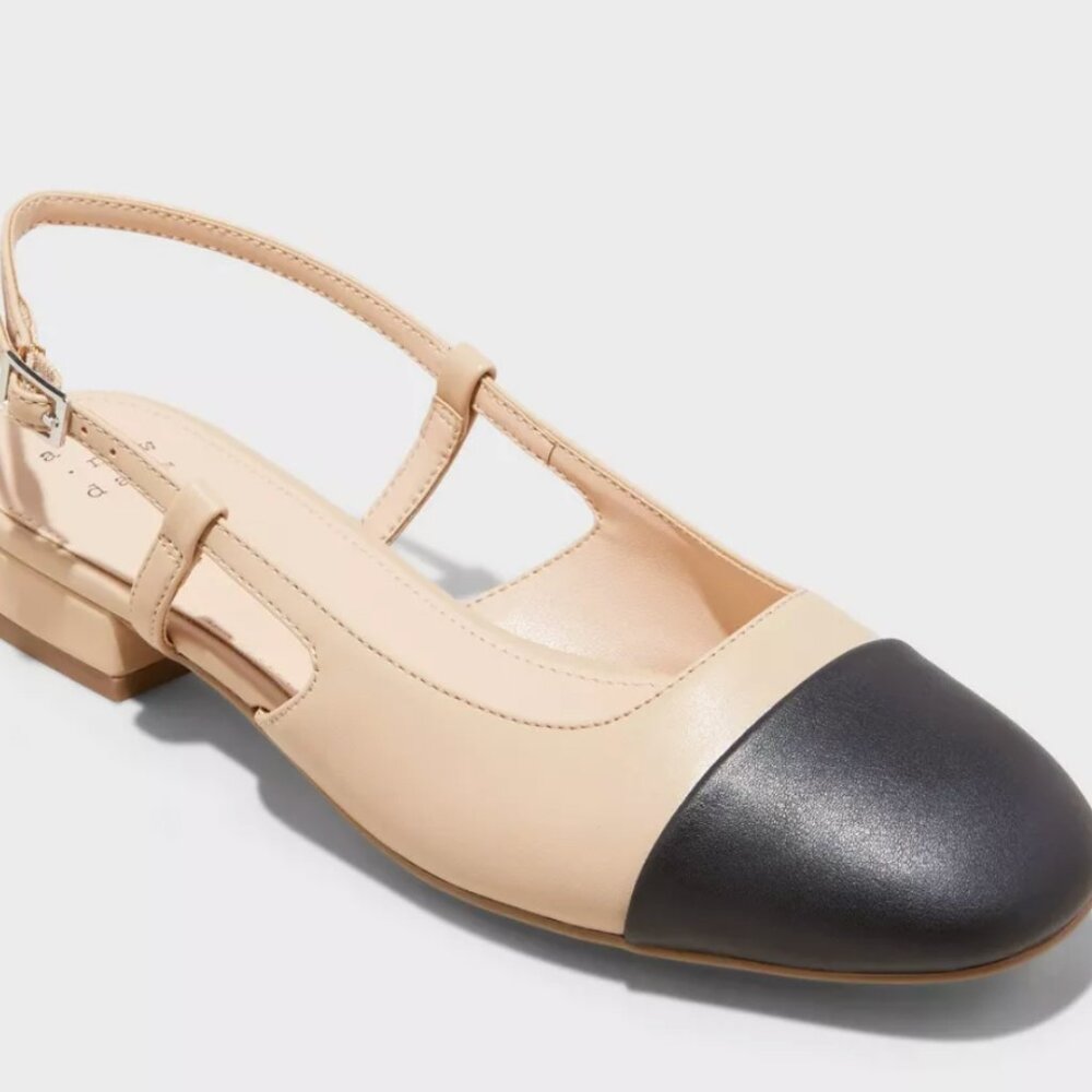 NWOT Maxine Slingback Ballet Flats - A New Day - 9.5